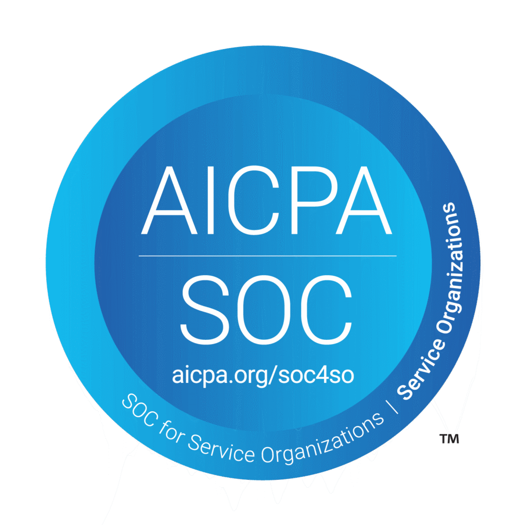 AICPA SOC for Service Organizations badge